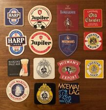 Sottobicchieri birre inglesi usato  Milano