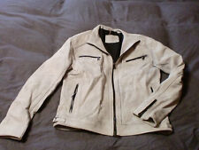 Herren lederjacke weiß gebraucht kaufen  Vechta