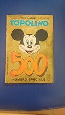 Topolino libretto n.500 usato  Ragalna