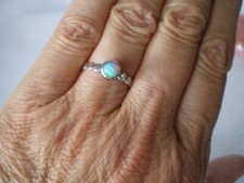 Ethiopian opal ring for sale  DERBY
