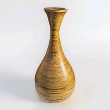 Bamboo vase handcrafted for sale  WARRINGTON