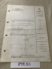 Citroën note technique d'occasion  Decize