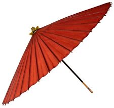 VTG Prawdziwy ręcznie robiony jedwabny papier washi i bambusowy parasol Habutae-Kasa pokryty jedwabiem: A na sprzedaż  Wysyłka do Poland