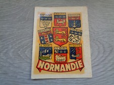 Ancien decalcomanie blason d'occasion  Fécamp