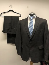 ALEXANDRE SAVILE ROW 2 PEÇAS TERNO CINZA XADREZ 46R TRS W40 L32 ESTADO PERFEITO (0141) comprar usado  Enviando para Brazil