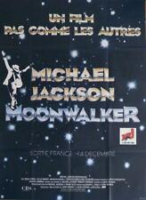 Usado, Moonwalker-Michael Jackson/Pop-Raro Advance Grande Cartaz Filme Francês comprar usado  Enviando para Brazil