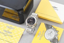 Usado, CRONÓGRAFO BREITLING MONTBRILLIANT NAVITIMER REF. A41330 com CAIXA E PAPÉIS 2000 comprar usado  Enviando para Brazil