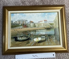 Vintage oil 54x42. for sale  ROMFORD