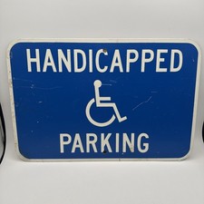 Handicap parking aluminum for sale  Oneida