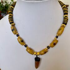 Afrikanische pulverglaskette g gebraucht kaufen  Berlin