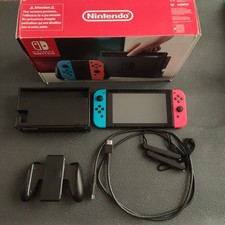 Nintendo Switch 32GB Console con scatola e accessori - Rosso/Blu HAC-001 comprar usado  Enviando para Brazil