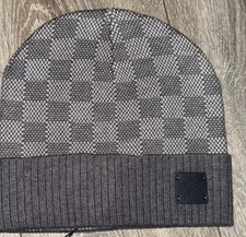 Grey monogram beanie for sale  GLASGOW