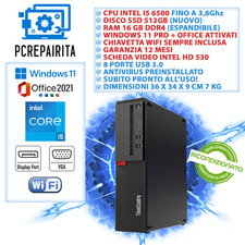 Lenovo computer desktop usato  Capriate San Gervasio