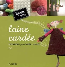 Laine cardée créations d'occasion  France