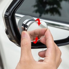 Espelho traseiro de carro 2 peças ponto cego convexo 360° grande angular ventosa espelho comprar usado  Enviando para Brazil