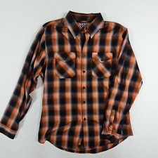 Xadrez Dixxon The Piston bambu flanela masculino grande laranja preto edição limitada  comprar usado  Enviando para Brazil