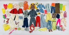 Lote de ropa y accesorios Barbie vintage años 60 (74 piezas) segunda mano  Embacar hacia Mexico