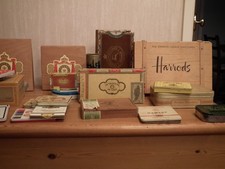 Cigar boxes selection for sale  CHURCH STRETTON
