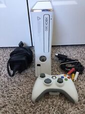 Consola Xbox 360 Slim S Modelo 1439 Blanca Paquete Controlador Alimentación 4GB OEM PROBADO segunda mano  Embacar hacia Argentina