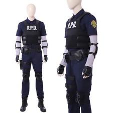 Colete Resident Evil 2 Cosplay Remake Leon Scott Fantasia Gambit Halloween comprar usado  Enviando para Brazil