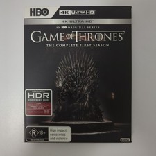 Game Of Thrones Temporada 1 4K Ultra HD UHD Blu Ray Recursos Bônus Muito Bom Estado Usado, usado comprar usado  Enviando para Brazil
