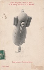 Cpa ballon dirigeable d'occasion  Cahors