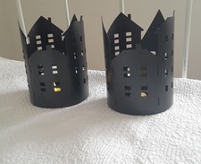 Halloween black windlichter gebraucht kaufen  Aschaffenburg