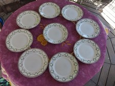Assiettes plates faience d'occasion  France