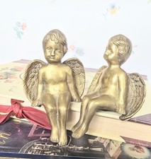 Vintage pair brass for sale  GLASGOW