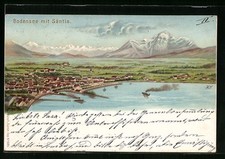 Lithographie bodensee säntis gebraucht kaufen  Berlin