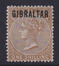 Gibraltar. 1886. yellow for sale  HAVANT