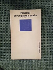 Michel foucault sorvegliare usato  Napoli