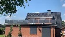 Edelstahl balkongeländer vsg gebraucht kaufen  Bornheim