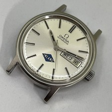 Usado, Vintage Masculino 1979 OMEGA Automático INTERIOR Cal 1020 17 Joias Deslumbrante Mostrador Prata comprar usado  Enviando para Brazil