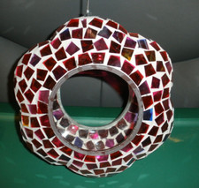 Glass crimson mosaic for sale  Elizabethtown
