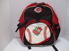 Mochila Cincinnati Reds lancheira 16” conjunto infantil beisebol cabeças vermelhas preta escolar, usado comprar usado  Enviando para Brazil