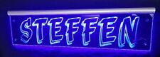 Steffen led namensschild gebraucht kaufen  Augsburg