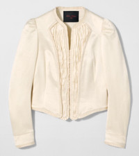 JAQUETA ESPARTILHO ZARA FEMININA MISTURA DE LINHO KATE MOSS X ZARA BRANCA 3635/686/252 PRETA comprar usado  Enviando para Brazil