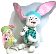 Two poseable easter for sale  Cumming