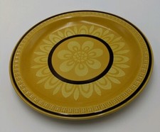 Usado, Prato de jantar vintage pedra Suzuka mosaico marrom 2503 - 12" louça japonesa comprar usado Usado, Prato de jantar vintage pedra Suzuka mosaico marrom 2503 - 12" louça japonesa comprar usado  Enviando para Brazil