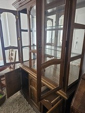 Wooden display cabinet for sale  SOUTHAMPTON