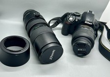 Câmera Nikon D3100 14.2MP, Lente 18-55mm, Lente 80-200mm, Bolsa Lowepro, Sem Carregador, usado comprar usado  Enviando para Brazil
