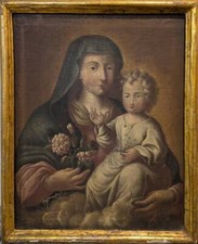 Madonna con bambino usato  Torino