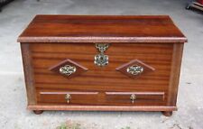 Vintage mahogany trunk for sale  Holland