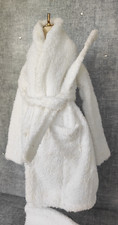 Peignoir éponge blanc d'occasion  Saint-Grégoire