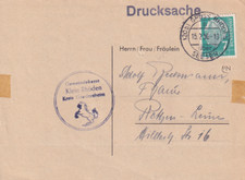 Faltbrief drucksache 1956 gebraucht kaufen  Einbeck