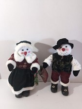 Velvet christmas snowman for sale  Coachella