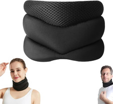 Almofada de apoio de pescoço Vitavix para alívio ergonômico do ronco, ajustável Al cervical comprar usado  Enviando para Brazil