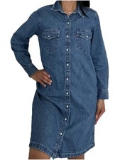 Levi damen jeanskleid gebraucht kaufen  Minden