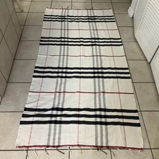 Usado, Toalha de spa The Fouta 100% algodão orgânico xadrez artesanal repelente de areia secagem rápida comprar usado  Enviando para Brazil